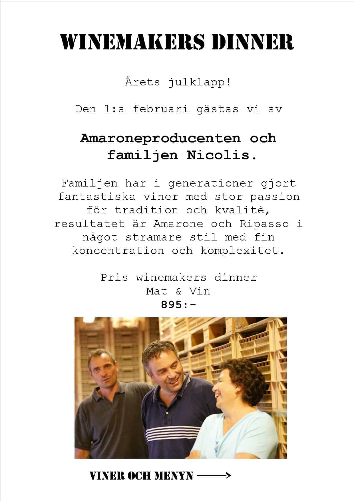winemakers dinner winemakers dinner