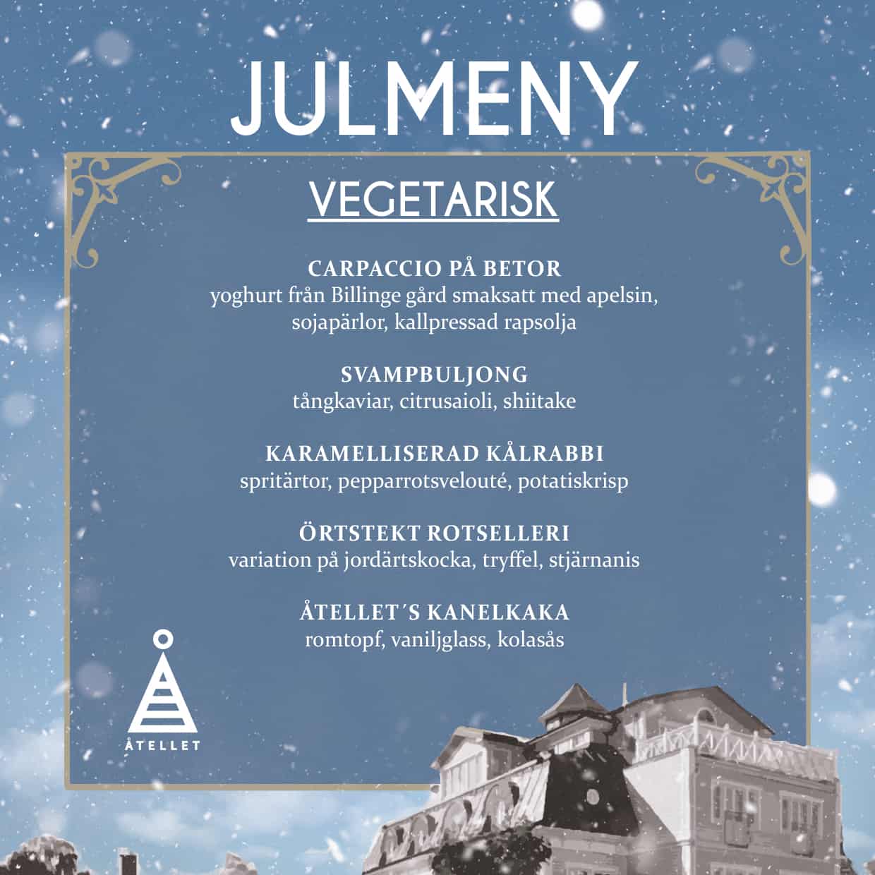 Vegetarisk julmeny digital Vegetarisk julmeny digital